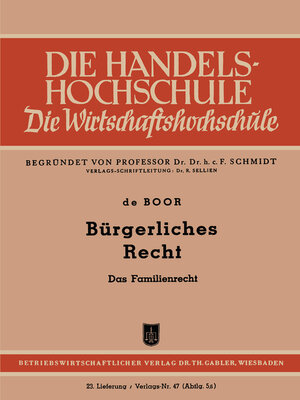 cover image of Bürgerliches Recht